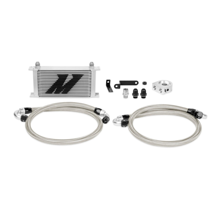 Mishimoto Oil Cooler Kit MMOC-STI-08 Fits Subaru STI/WRX 2008-2014 Silver