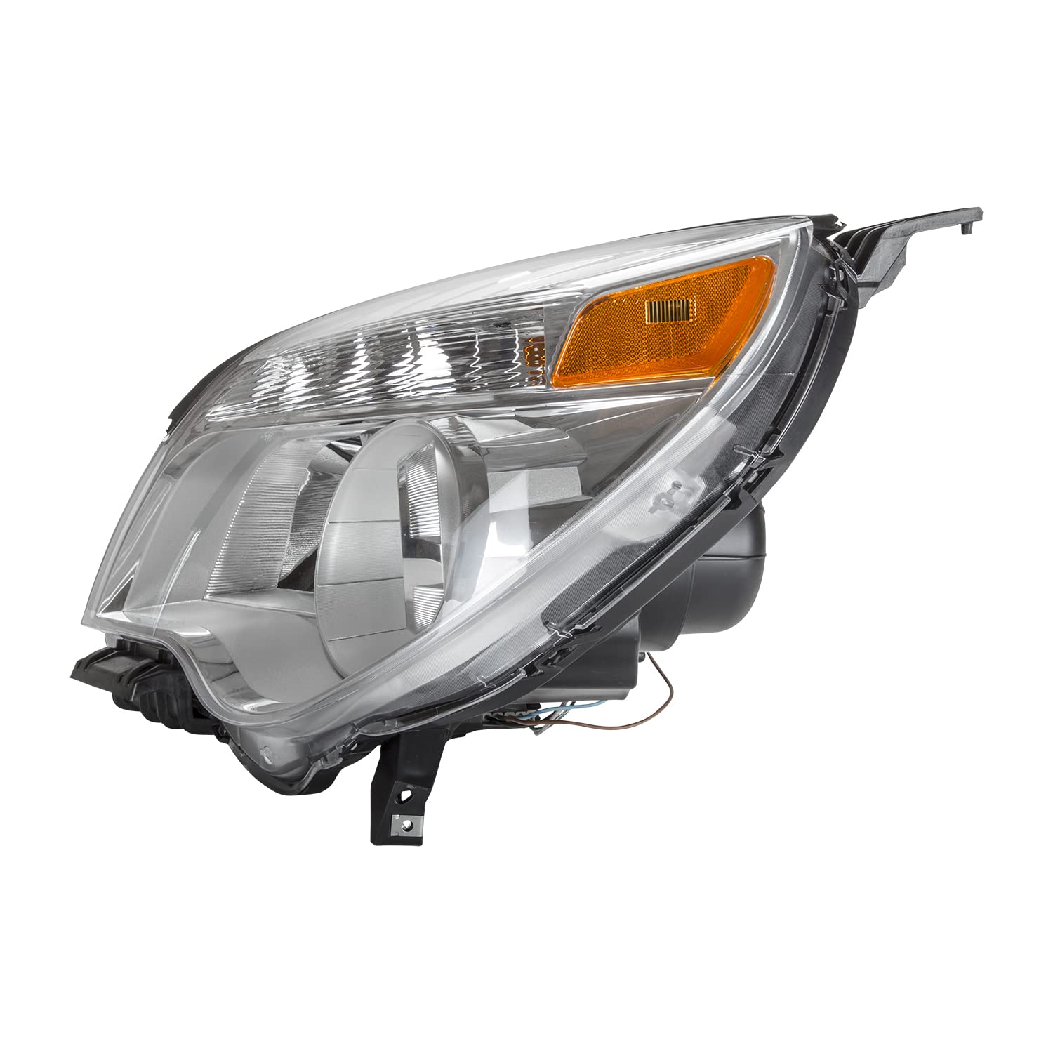 Left TYC Headlight Assembly Compatible with 2010-2015 Chevrolet Equinox
