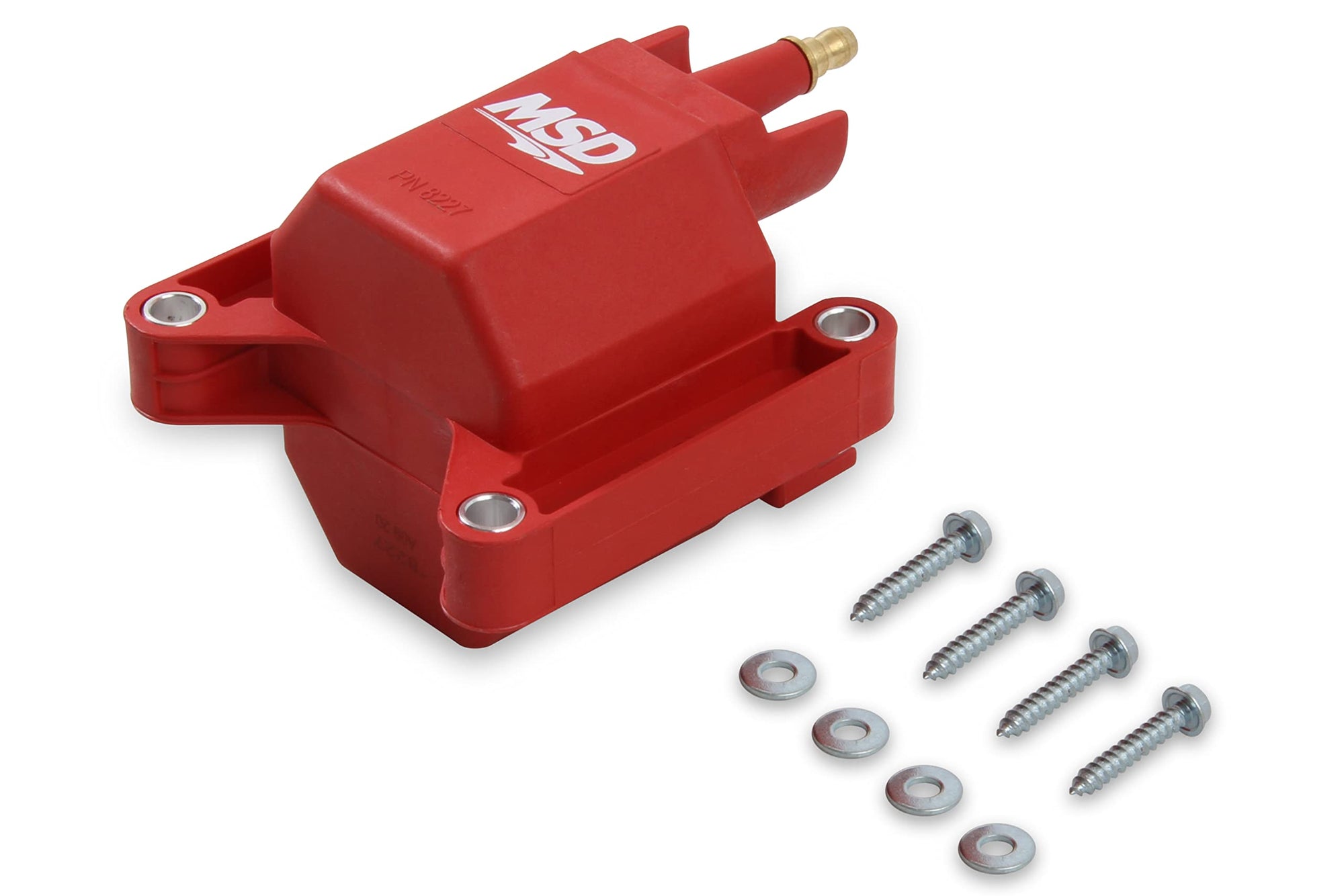 High Performance MSD 8227 Ignition Coil, Red, TFI Style