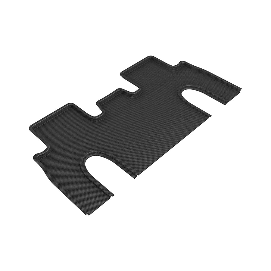 3D MAXpider Kagu Custom Fit Floor Mat (Black) Compatible with Tesla Model X 6-Seat 2022-2026 - Second Row
