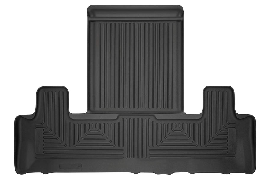 Weatherbeater Husky Liners Floor Mats | Fits 2018-2024 Ford Expedition; Lincoln Navigator | 3rd Row, 1-pc Black - 14351