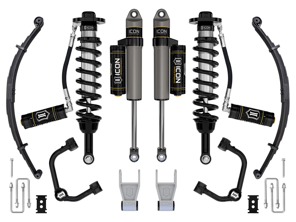 2021-2024 Ford F-150 Tremor ICON, 2.5-3" Lift, Stage 3 Suspension System, Tubular, w/Leaf Packs