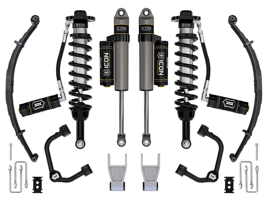 2021-2024 Ford F-150 Tremor ICON, 2.5-3" Lift, Stage 3 Suspension System, Tubular, w/Leaf Packs