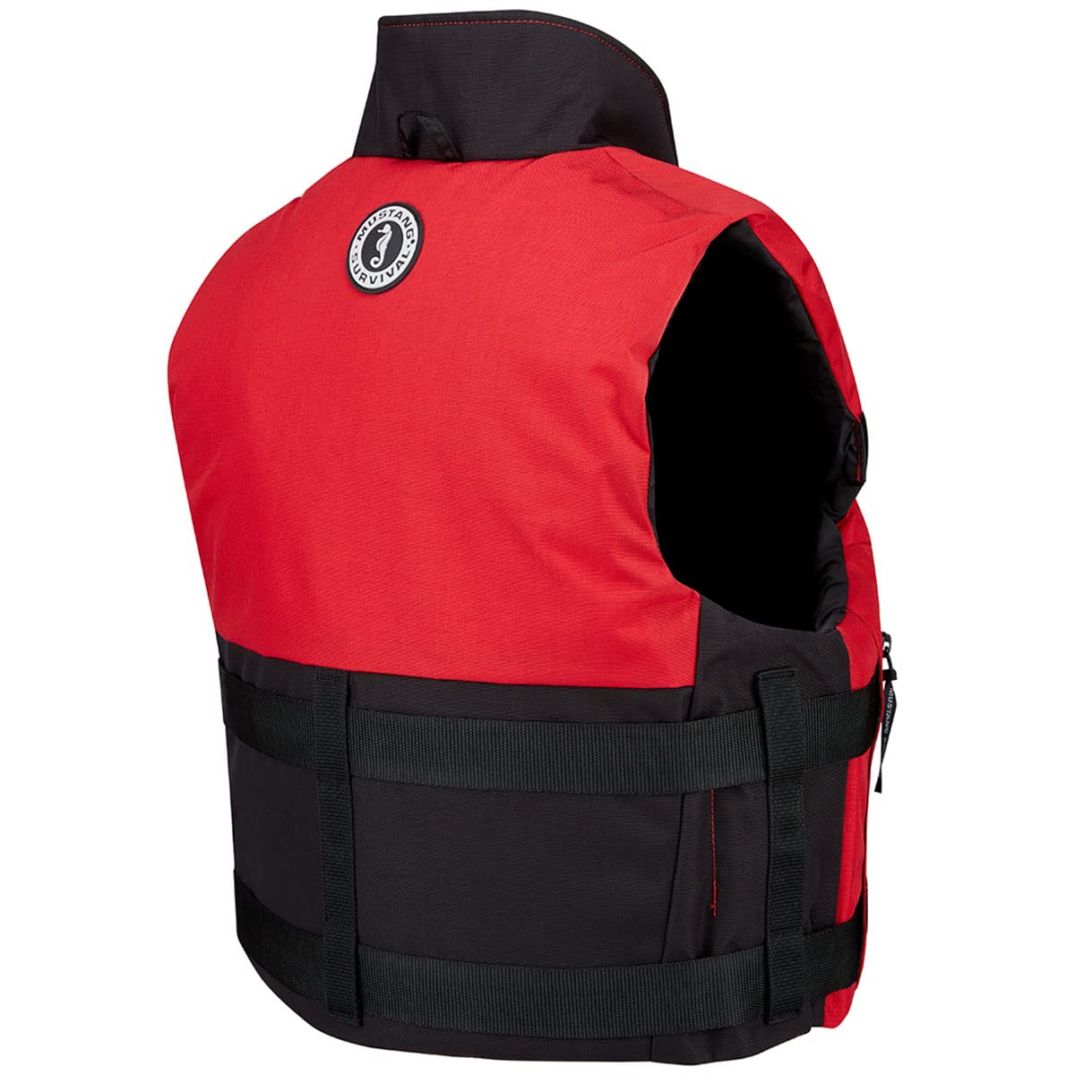 Accel 100 Mustang Survival Fishing Foam Vest X-Large Red/Black