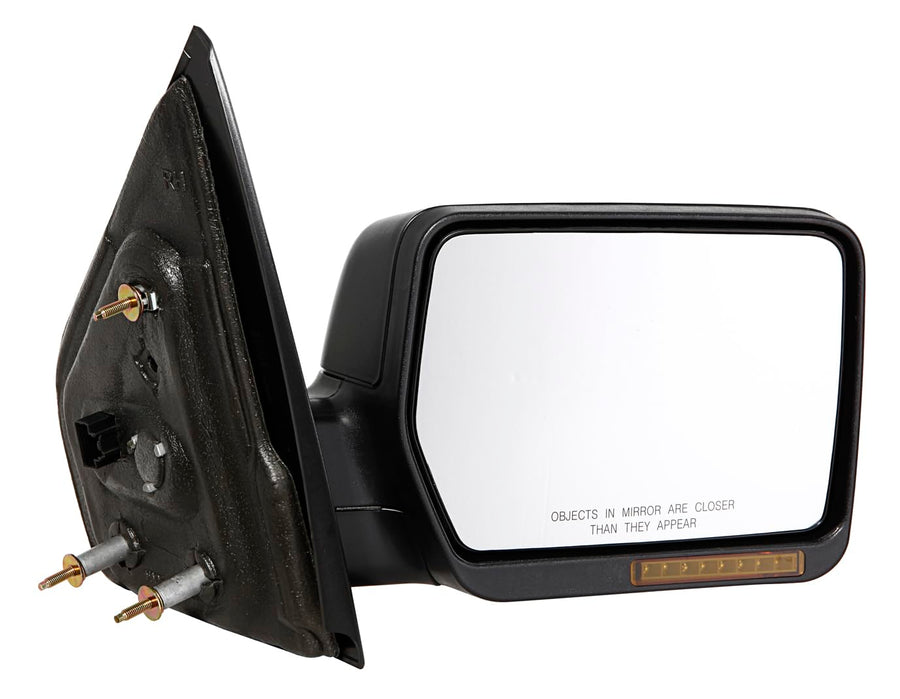 For Ford F-150 04-06 Power Heated SGL without PUDDLE Light Mirror Passenger Side (TextureD) | DOT Certified 6L3Z 17682 CA | ACK FO1321242