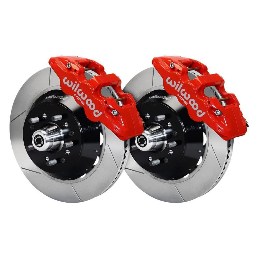 14.00-Red AERO6 Front Hub Kit