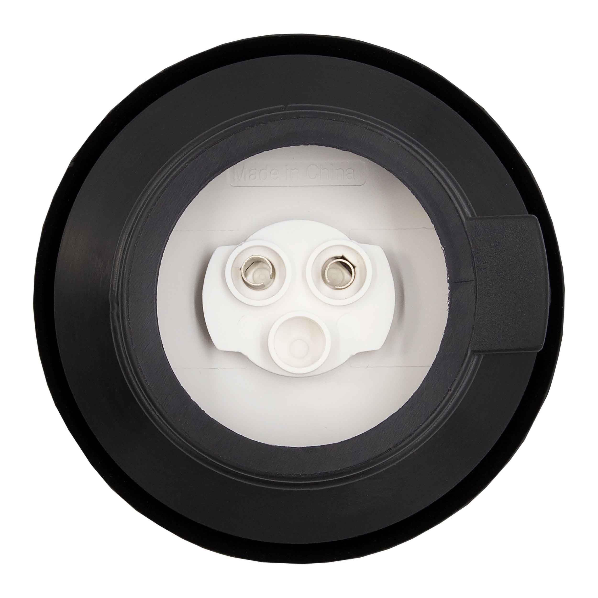 2.5 Inch Round Heise Marker/Clearance Light with Grommet - Amber, Round Marker/Clearance Light (HE-TR2502)