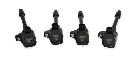 Blaster Series MSD 824943 Ignition Coils, Black, 4-pack
