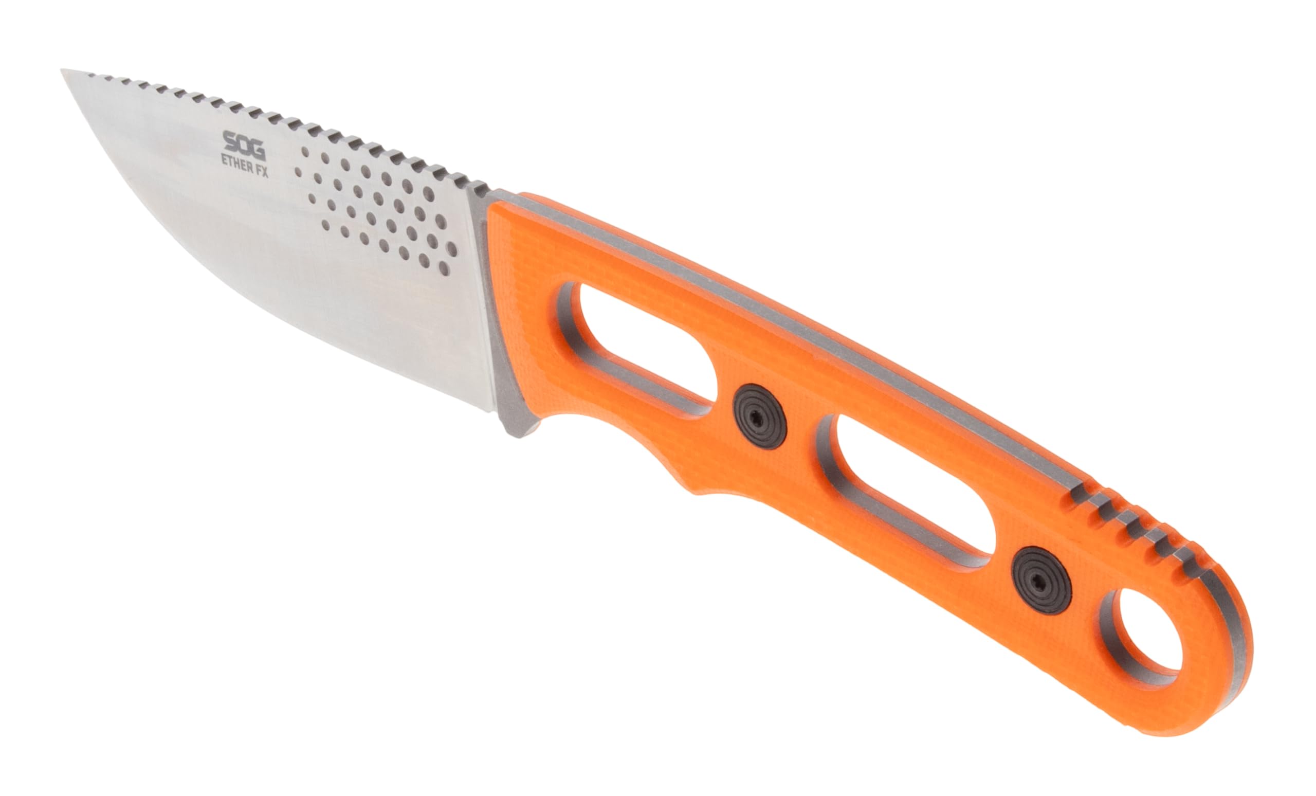 SOG FX Ether Lightweight Fixed Knife for Outdoor and Hunting Enthusiasts | CPM S35VN Steel Blade| Removable G10 Handles