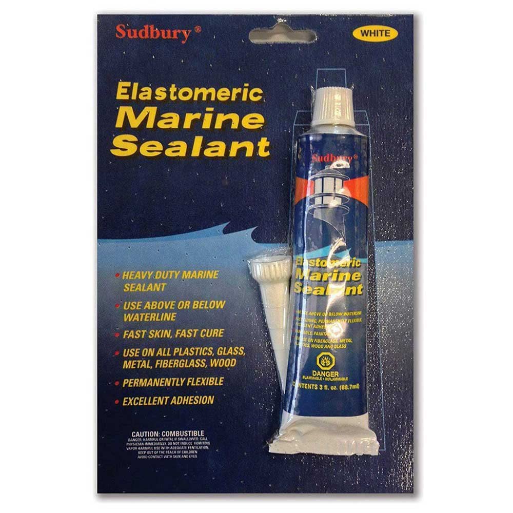 320 Sudbury Marine Elastomeric Sealant, 3-Ounce, White