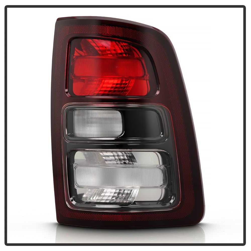 Dodge Ram 2500 19-24 Spyder Big Horn/Tradesman Halogen Black Bezel Red Len Tail Light - OE Set (No Harness)