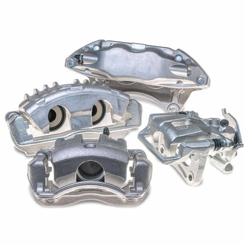 Power Stop Front Left L7104 One Replacement Stock Caliper Silver For Acura RDX 2013-2018, Acura RLX 2014-2020 [Model Specific]