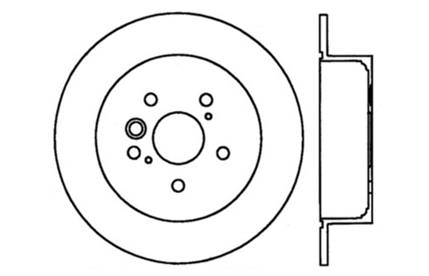 Brake Rotor StopTech (128.44134CL)