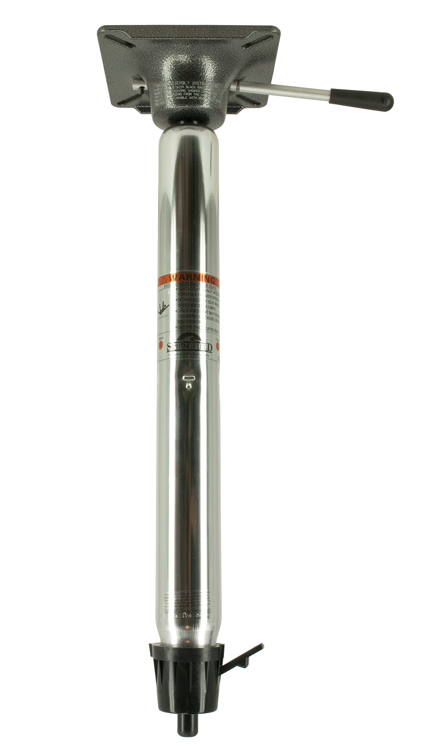 2-3/8" Springfield Power-Rise Stand-Up Pedestal for Taper-Lock Base - 22.5" to 29.5" Height