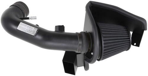Cold Air Intake System K&N: High-Flow Air-Filter, Increase Performance & Horsepower: Compatible with 2011-2014 FORD Mustang GT, 71-3527