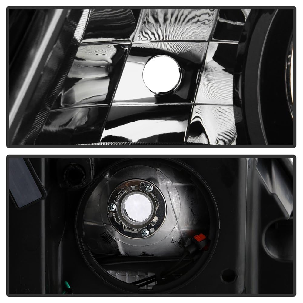 Chevy Colorado 2015-2021 LT/Z71/ZR2 Spyder Halogen Projector Headlight - Low Beam-H11(Included) ; High Beam-H9(Included) ; Signal-3157(Included) - OE Left (Partlink GM2502408) (OE# 84707375)