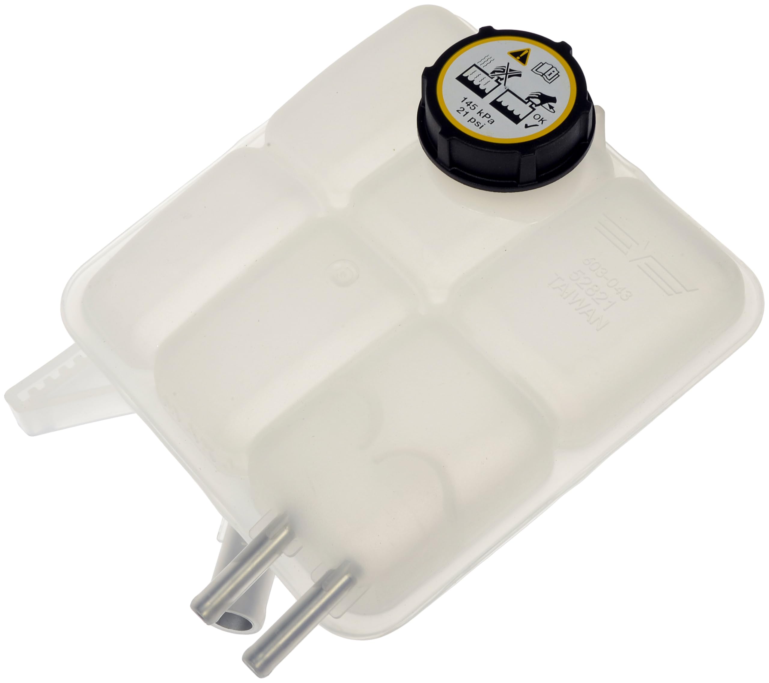Dorman Front Pressurized Coolant Reservoir 603-043 with Cap Compatible with Select Mazda Models
