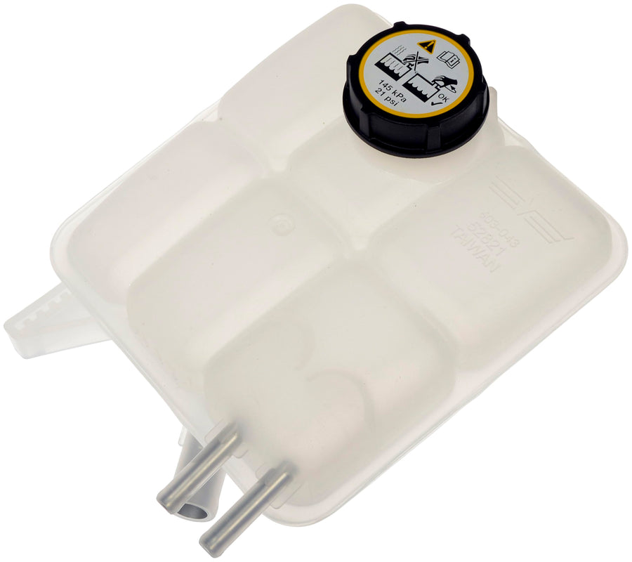 Dorman Front Pressurized Coolant Reservoir 603-043 with Cap Compatible with Select Mazda Models