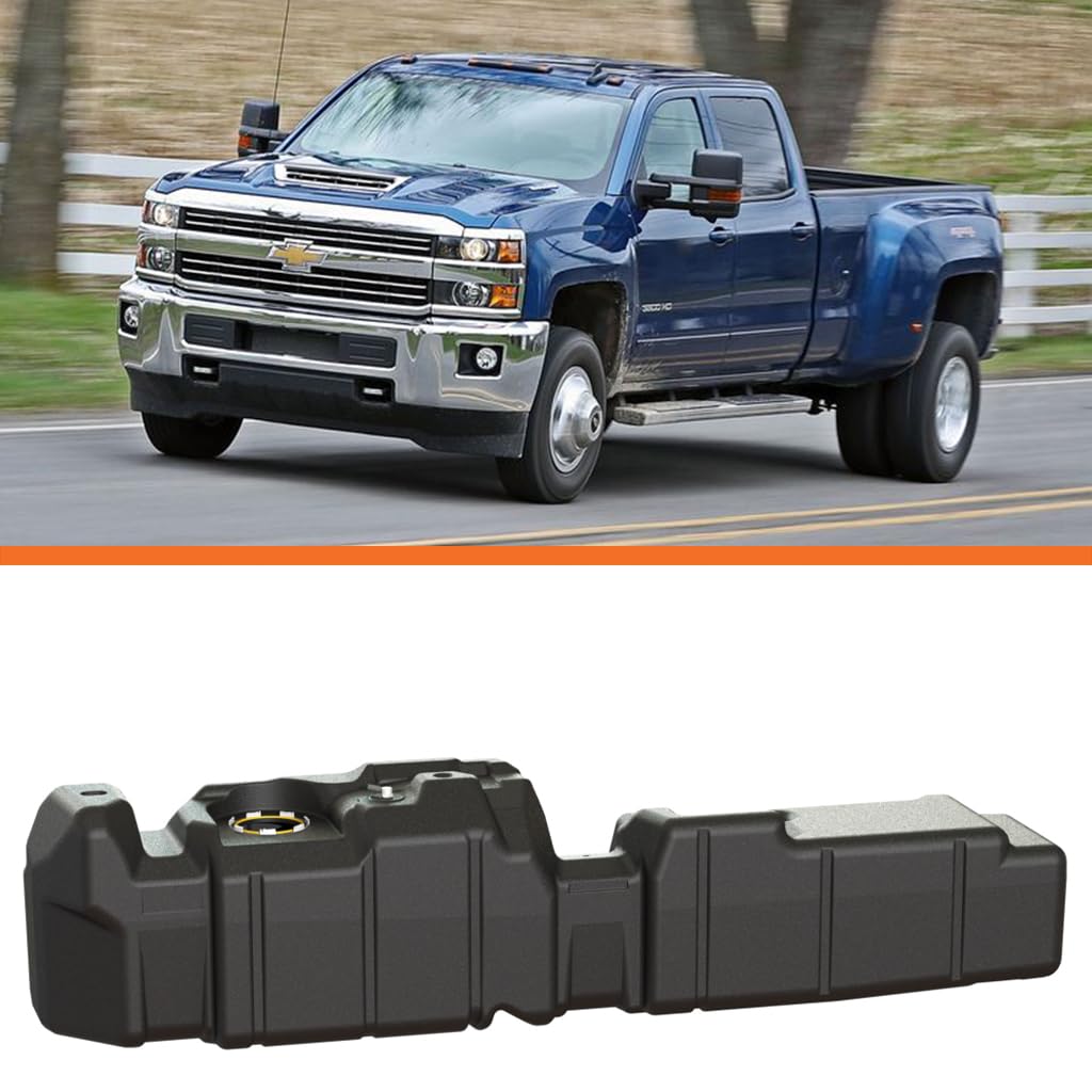 Titan 66 Gal Fuel Tanks Extra HD 17-19 GM 2500 Mid-Ship Repl. Tank - Crew Cab LB