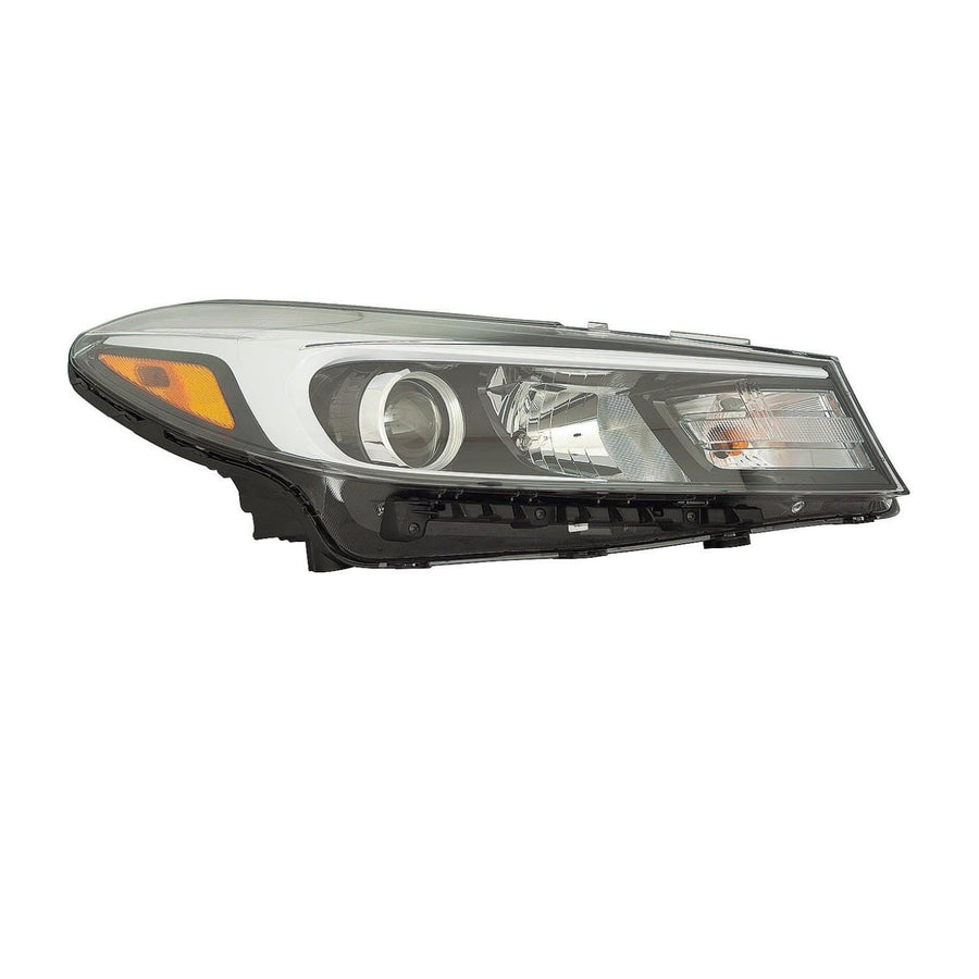 Kia Forte5 17-18 Headlight Halogen without LED Position LX/EX Korea Built Passenger Side ACK | DOT Certified 92102 A7700 | KI2503205C