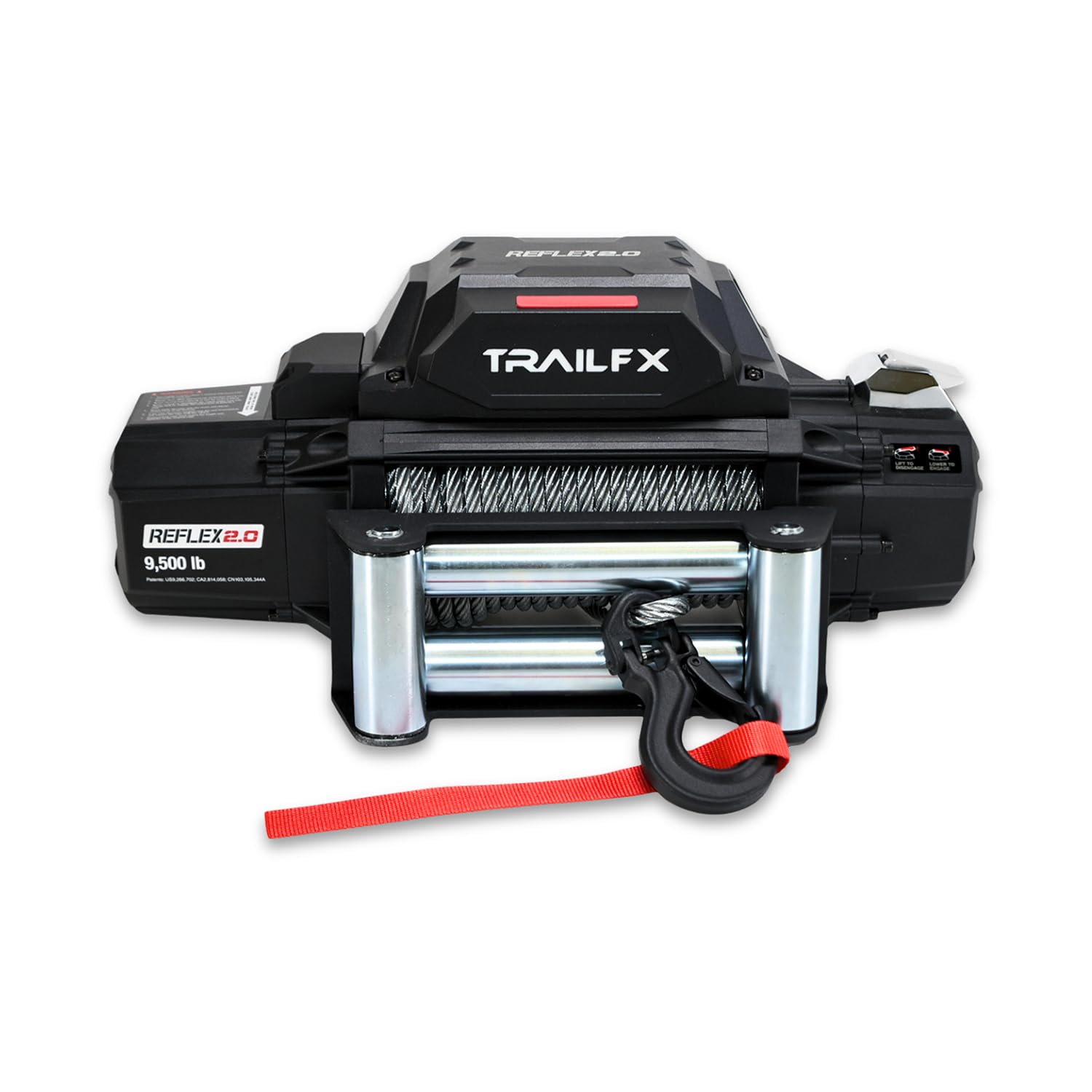 Reflex 2.0 Trailfx WR295B Winch 9.5k Wire