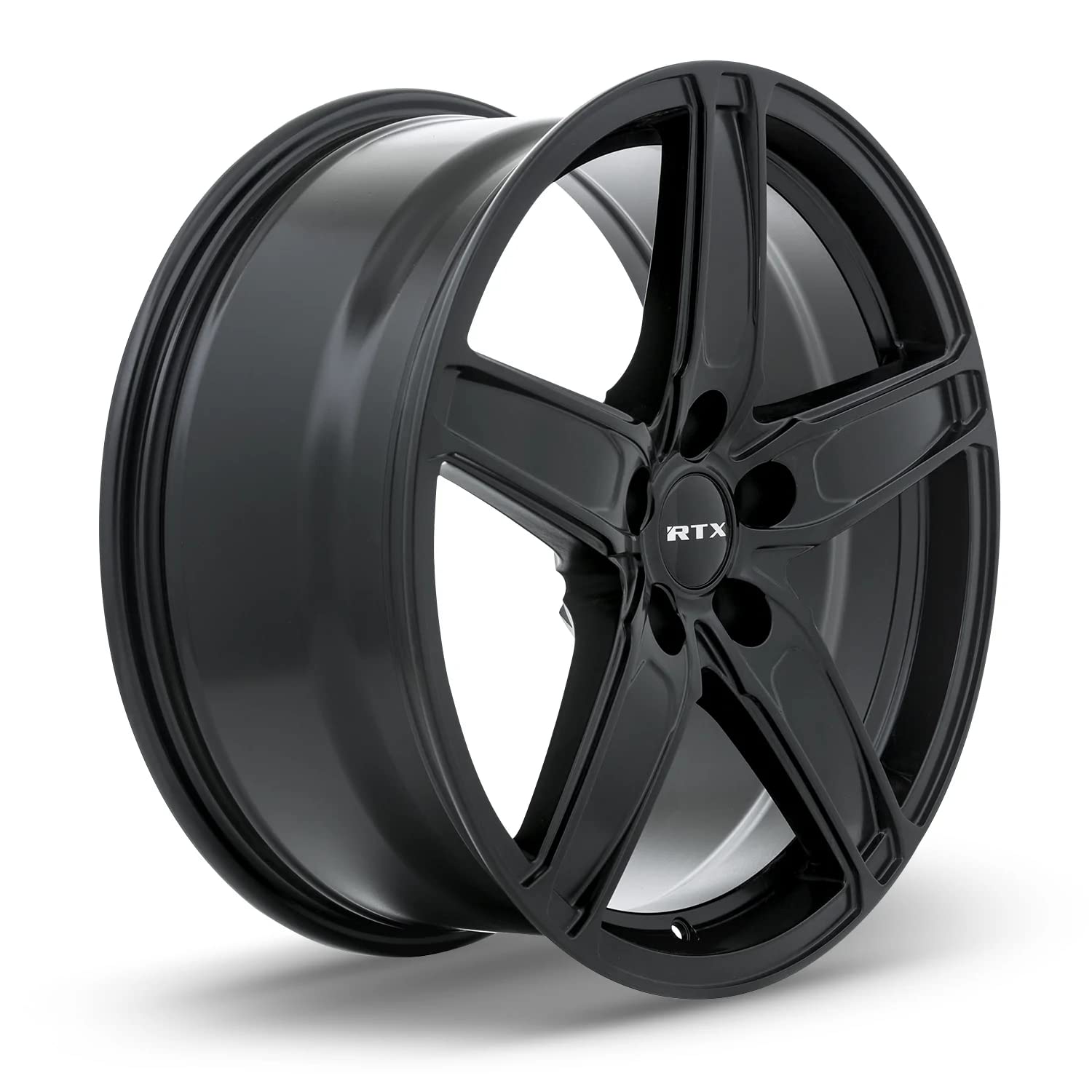 Custom RTX FROST Wheel - 18x8, +40 Offset, 5x114.3 Bolt Pattern, 70.3mm Hub - Satin Black Rim