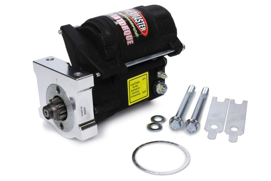 Master Torque Powermaster Starter, 3.25:1 Gear Reduction, Black, 168 Tooth Flywheel, GM LS-Series, Each
