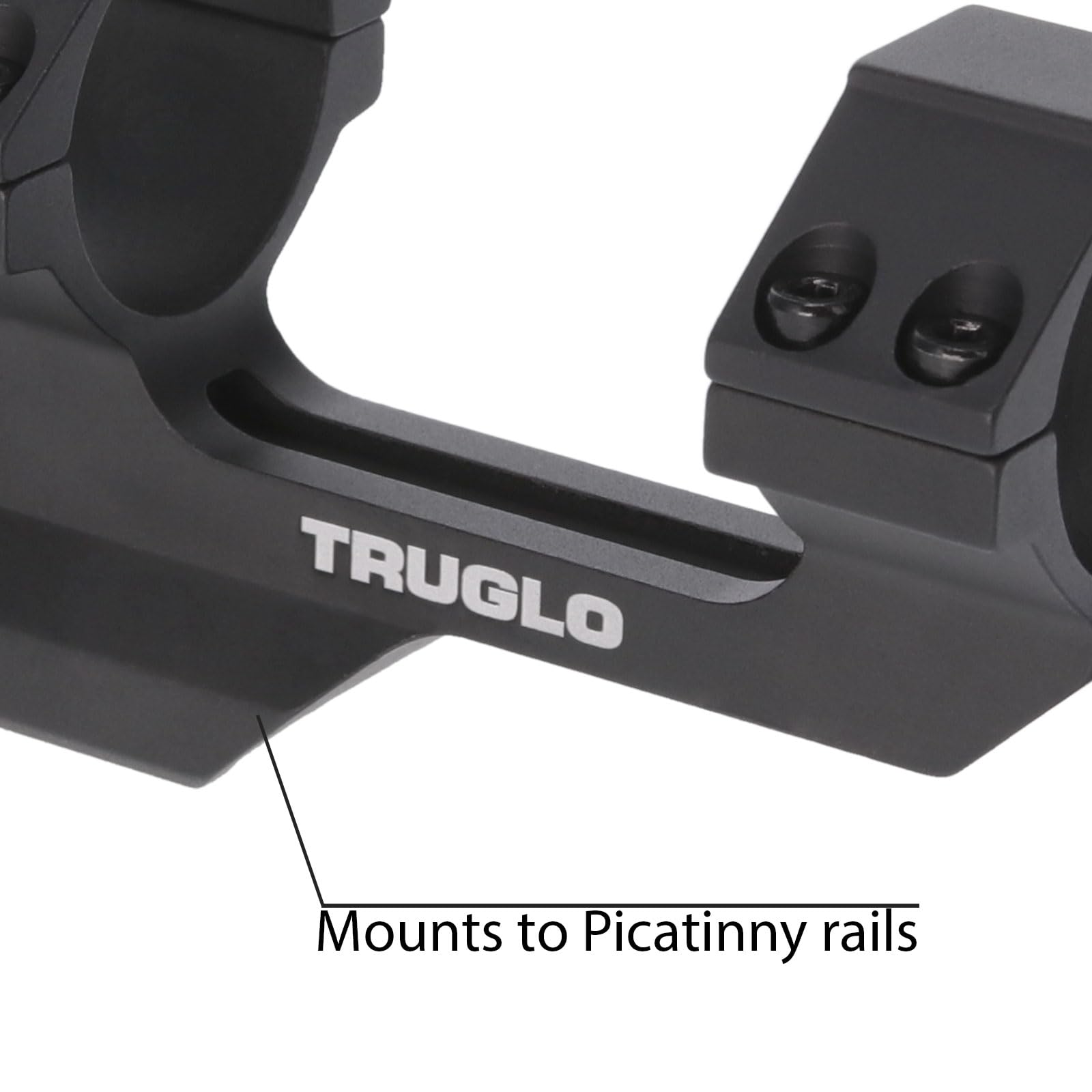 30Mm TRUGLO TG8964B 40mm Mount Rings, Black
