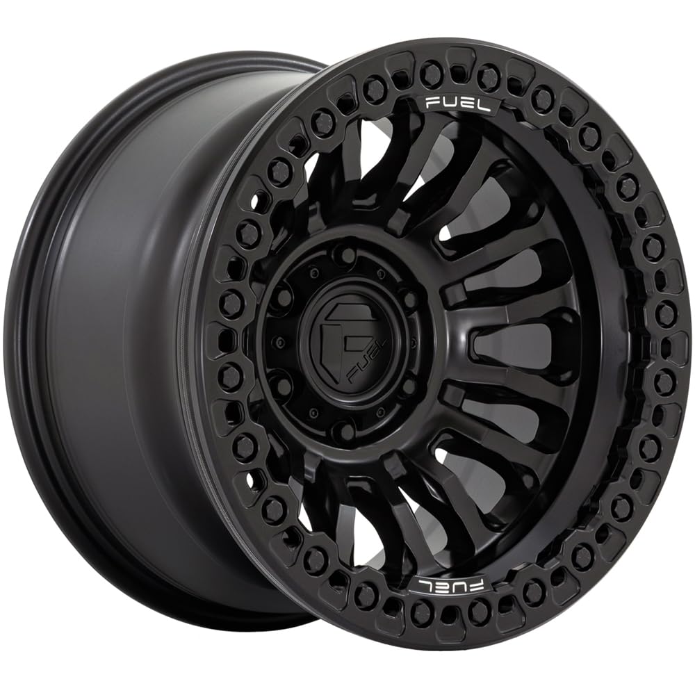FUEL OFF-ROAD FC125 BEADLOCK RINCON 17X9, 5X5.0, 3.5, -38mm BLACKOUT - FC125MX17905038N