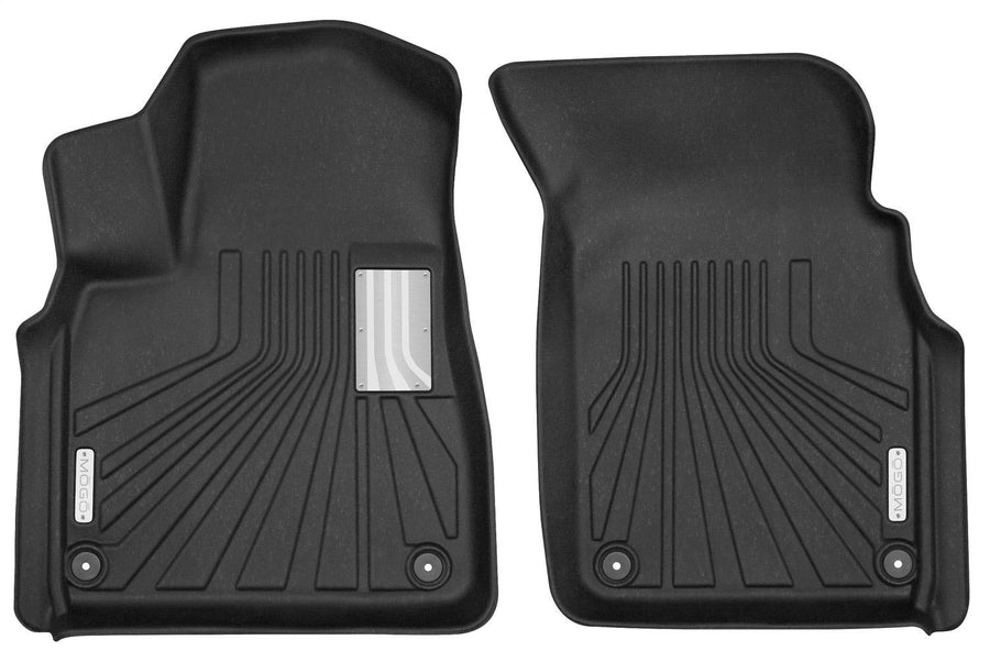 Husky Liners Front MOGO | Floor Liners - Black | 70111 | Fits 2017-2019 Audi Q7 2 Pcs