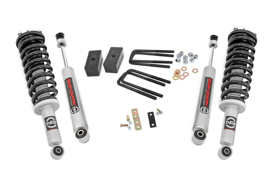 2.5" Rough Country Lift Kit w/N3 Struts & Shocks for 2000-2006 Tundra - 75031