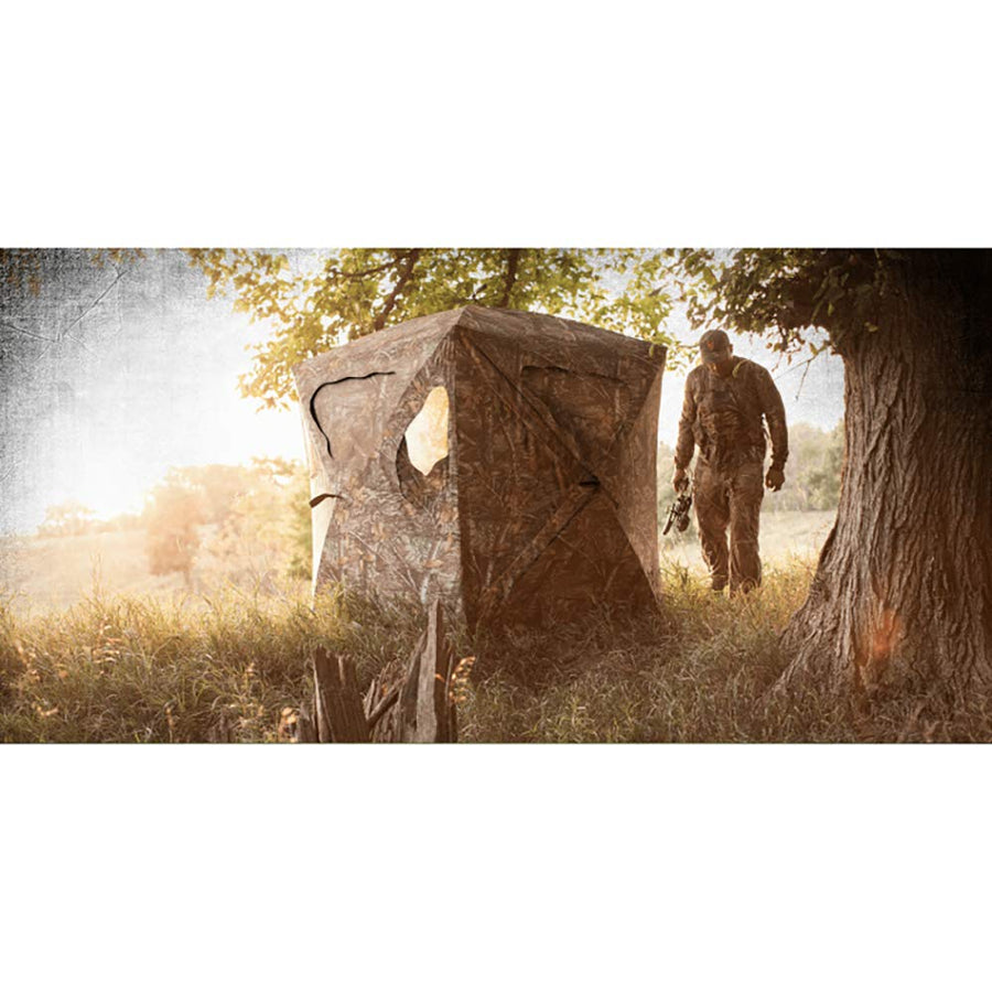Mossy Oak Break Up Ameristep Silent Brickhouse Ground Blind