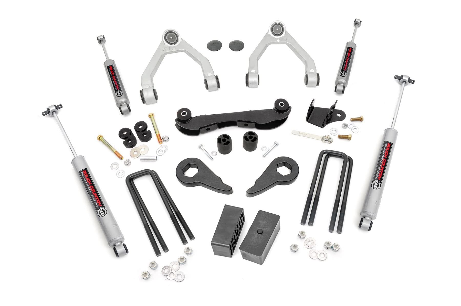 Rough Country 2-3" Lift Kit for 88-98 C/K1500 Chevy/GMC Truck/SUV - 16530