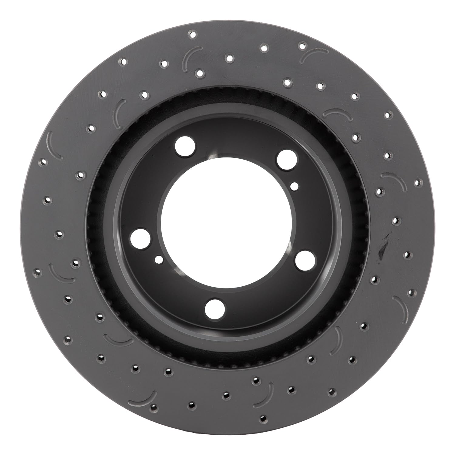 Hawk Performance Cross-Drilled and Slotted HTC4980 Talon Rotors