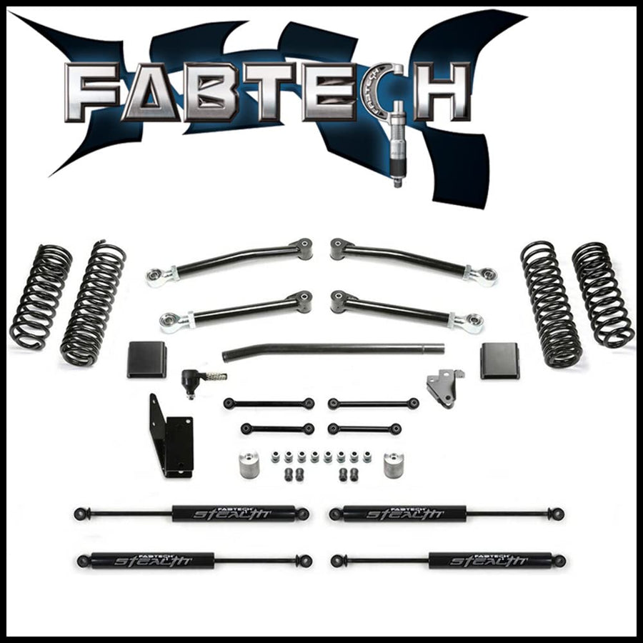 Fabtech Trail Lift System K4167M 3 in. Lift w/Stealth For PN[FTS24245/FTS24246/FTS24247/FTS24210/FTS6349/FTS6333] Trail Lift System