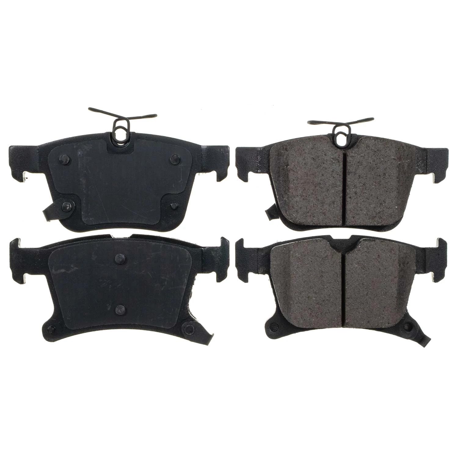 Power Stop Brake Kit Front For Chrysler Grand Caravan 2021-22 |Pacifica 2017-24 |Voyager 2020-24 - Ceramic Brake Pads With Installation Hardware, 17-1901