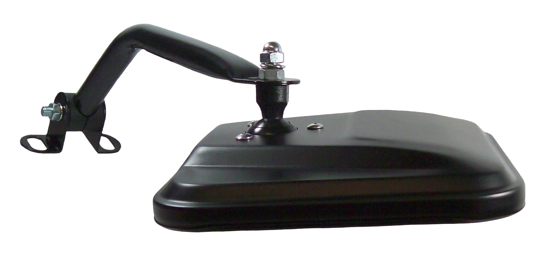 Jeep CJ CIPA 44700 Black Manual Replacement Driver Side Mirror OE Style
