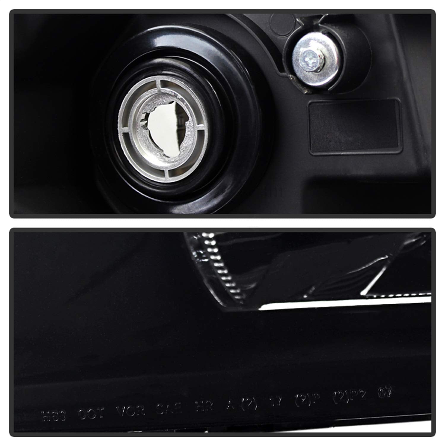 Chevy Silverado Xtune HD-JH-CS07-AM-BSM Headlight