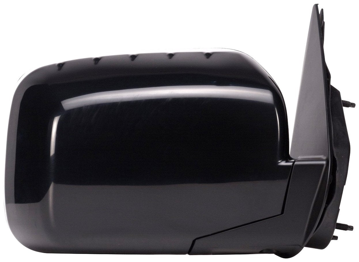 Fit System Heated Power Folding Mirror 63013H Passenger Side Replacement OE Style, Black