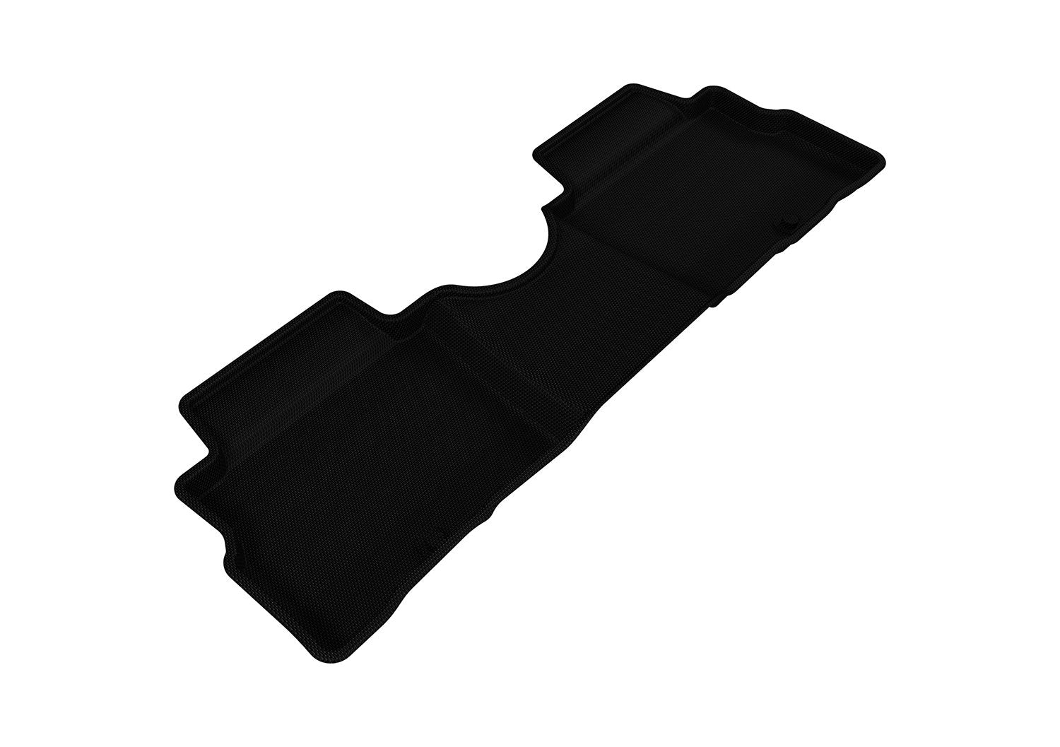 Kagu Floor Mat (Black) 3D MAXpider Custom Fit for 2011-2013 KIA Soul - 2ND Row