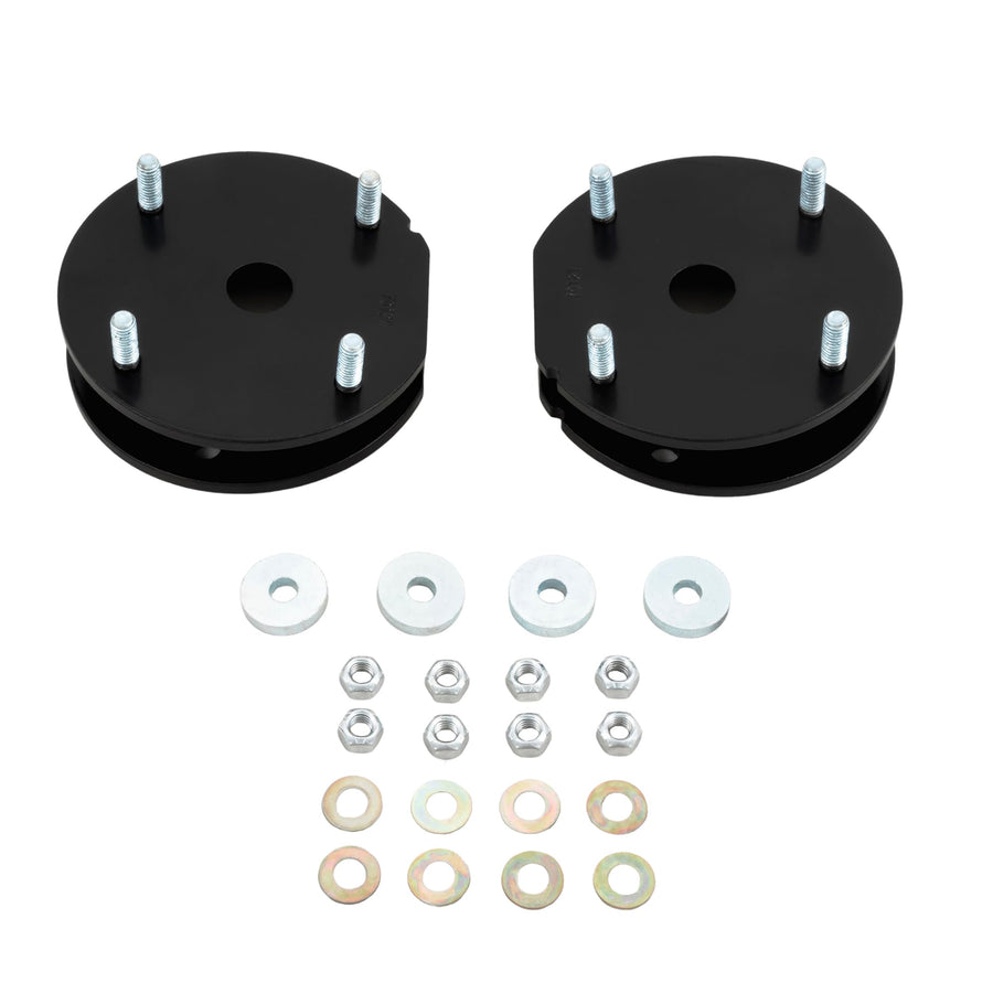 Trail FX Suspension Leveling Kit 2 Inch Lift Strut Assembly Extension Fits 2007-2021 Toyota Tundra 2WD or 4WD 17 Inch Minimum Wheel Diameter, 33 x 12.00 Maximum Tire Size TrailFX T20LL2