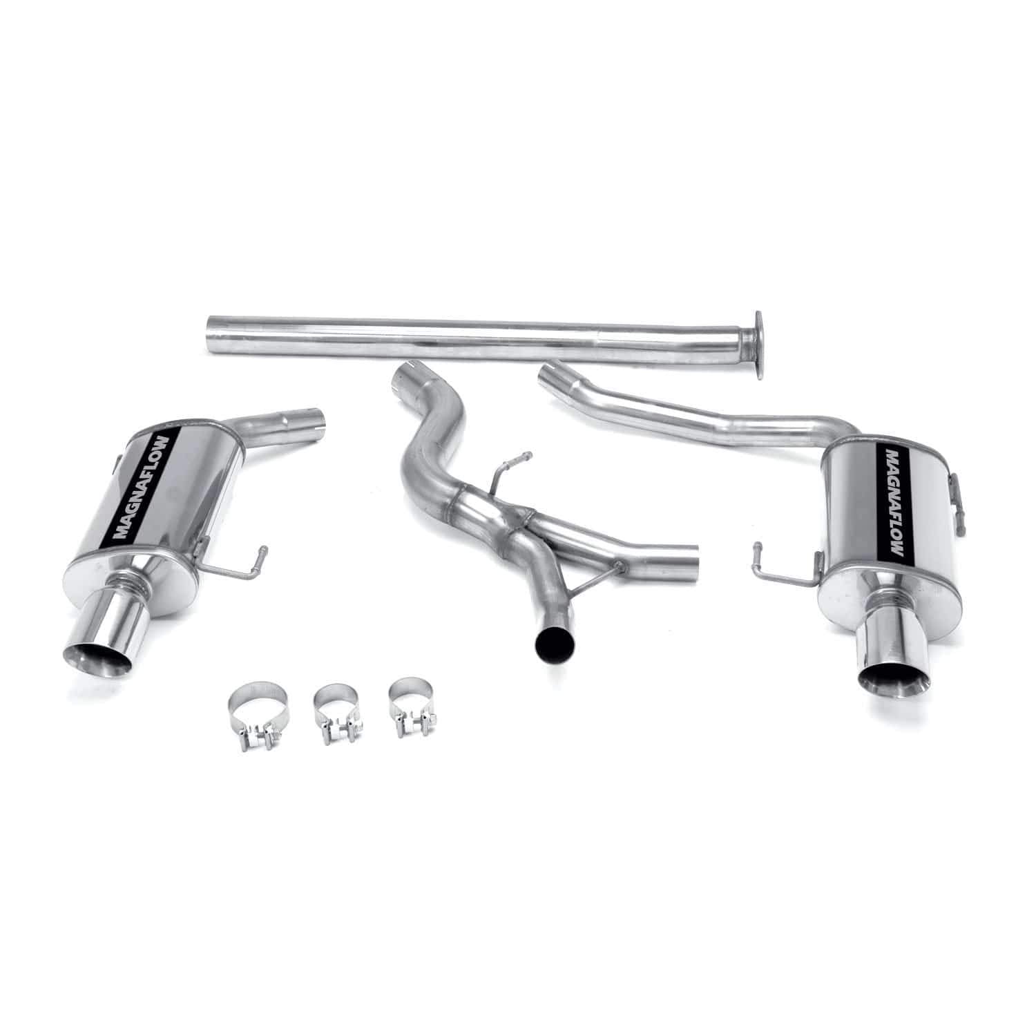 Performance MagnaFlow Exhaust System 16747: Cat-Back, Street Series, Compatible with 2005-2009 Subaru Legacy