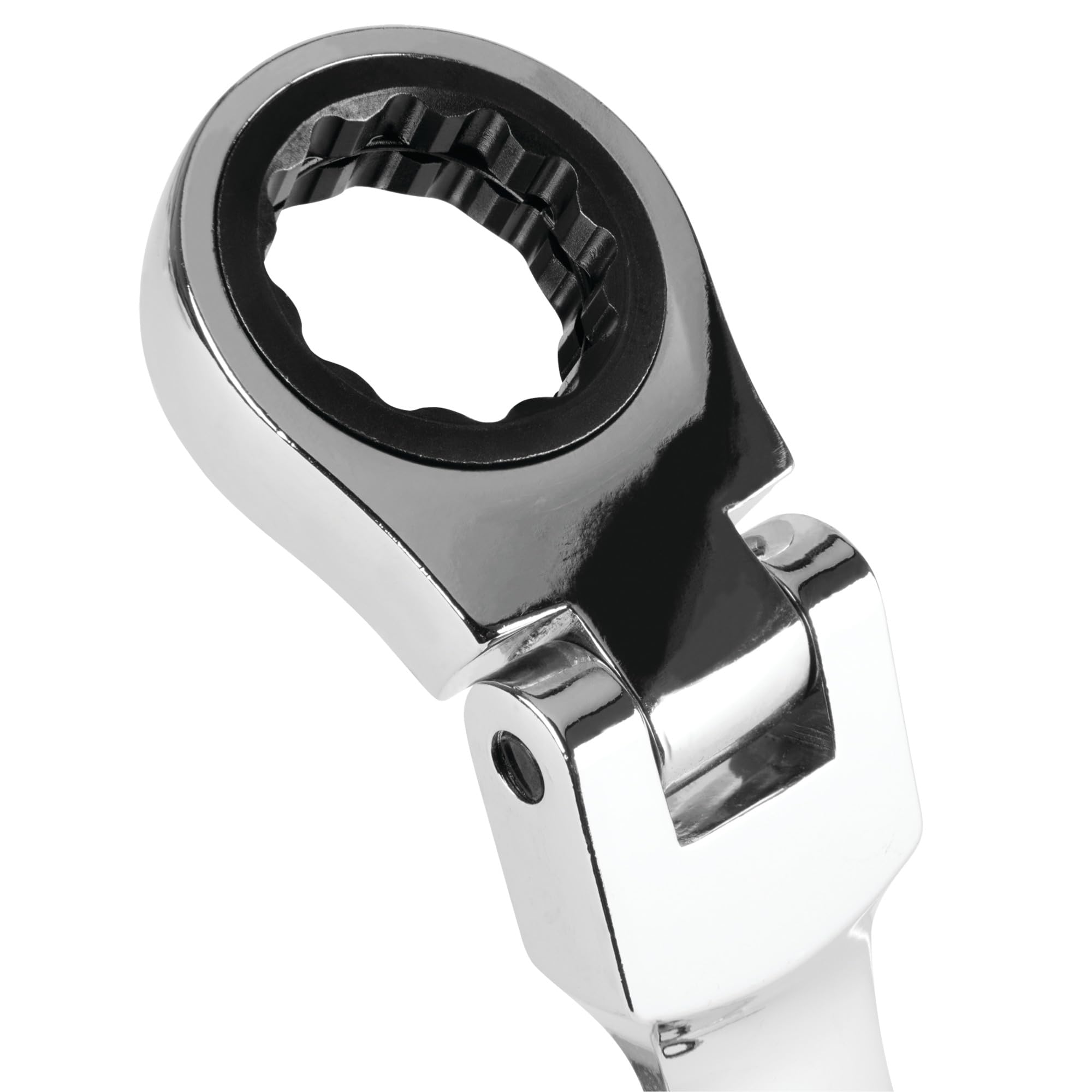 W30648 Performance Tool 7-in-1 Flex-Head Ratcheting Wrench Set - 72 Teeth, Chrome Vanadium Steel, Low Profile, Reusable Case
