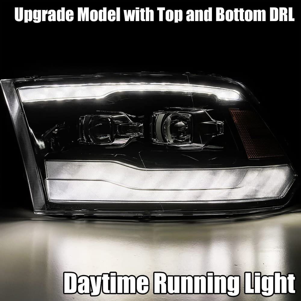 880539 AlphaRex USA Projector Headlamps Fits Dodge Ram 1500
