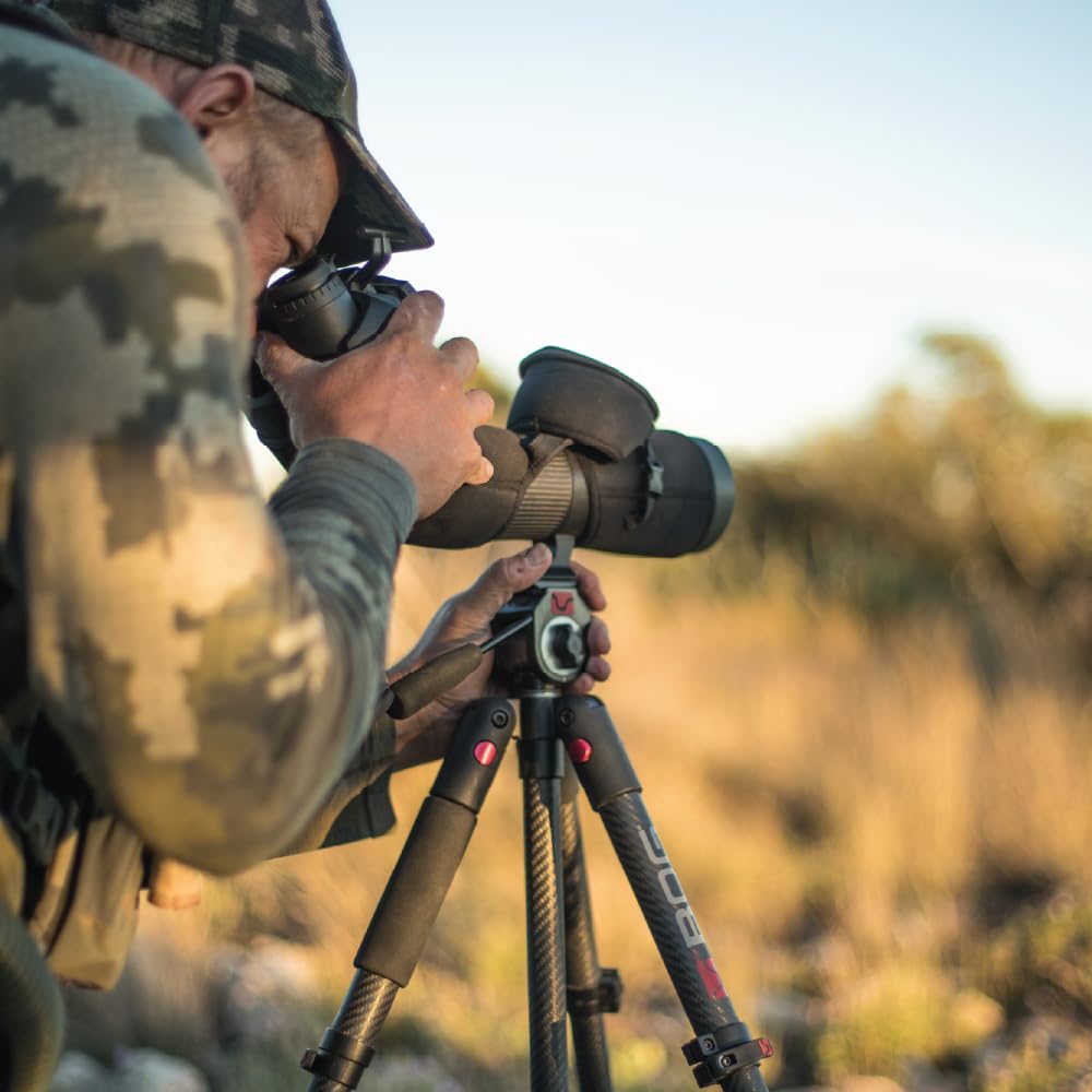 DeathGrip BOG Ultralite and Great Divide Head Combo with Durable Aluminum and Magnesium Construction, Universal Gun Rest, Quick Adjustment, and Ultra-Smooth Movement for Hunting, Shooting, and Outdoor