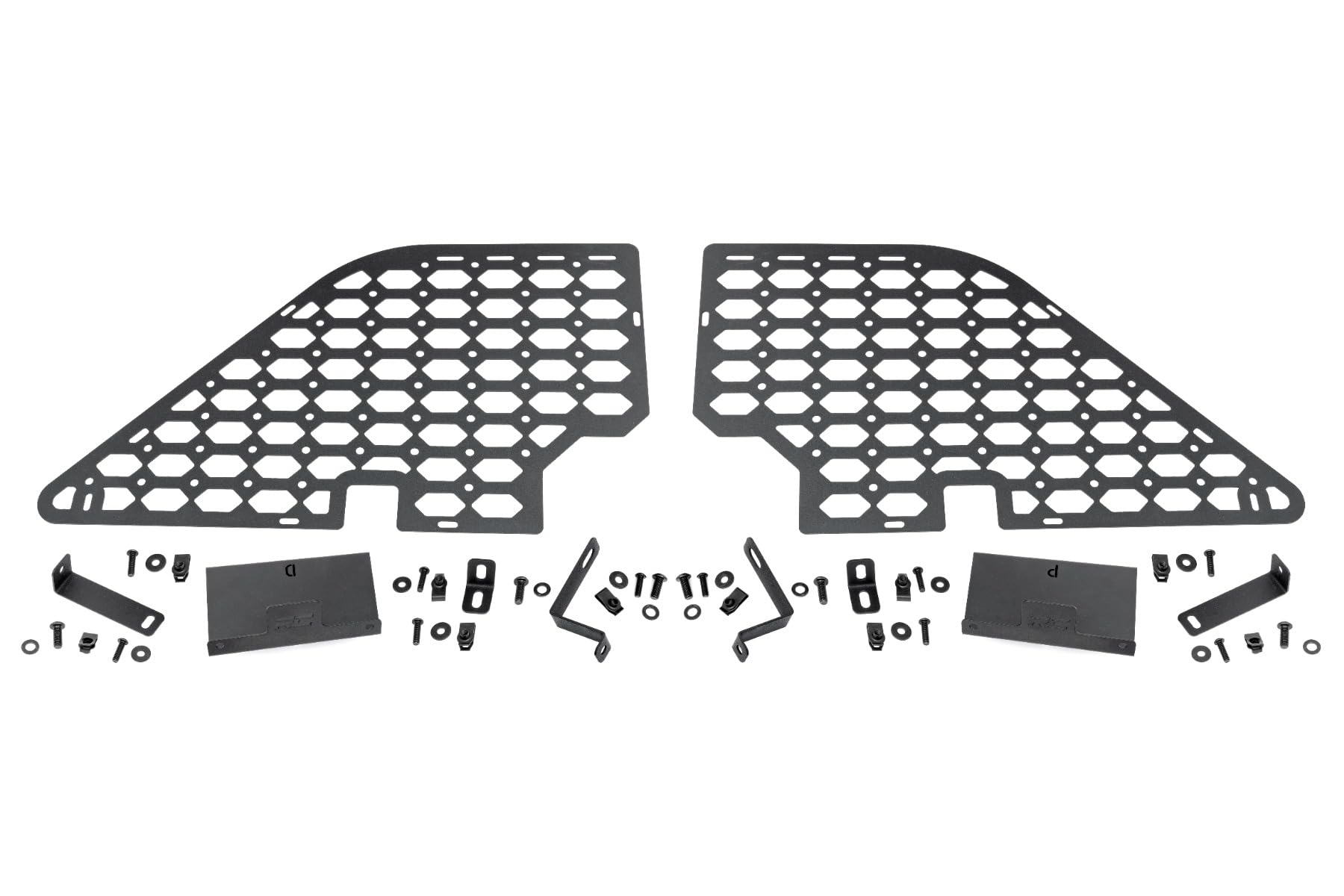 Rough Country Molle Panel Kit Side Window for Ford Bronco 4-Door (2021-2025) - 2 Rear Side Window Panels