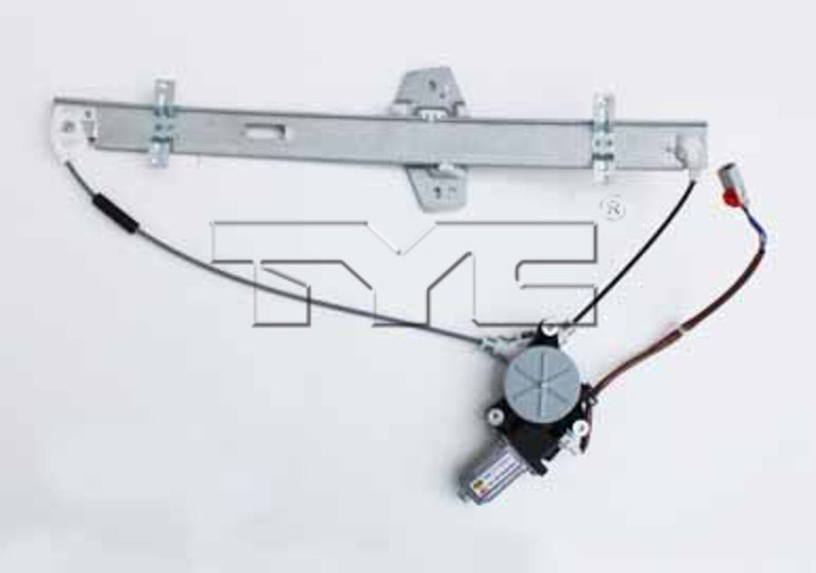 Power Window Motor and Regulator Assembly TYC 660121 Front Right-Side Compatible with 1999-2004 Honda Odyssey
