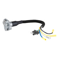 CURT 4-Way Flat Vehicle-Side to 6-Way Round Trailer Wiring Adapter 57183