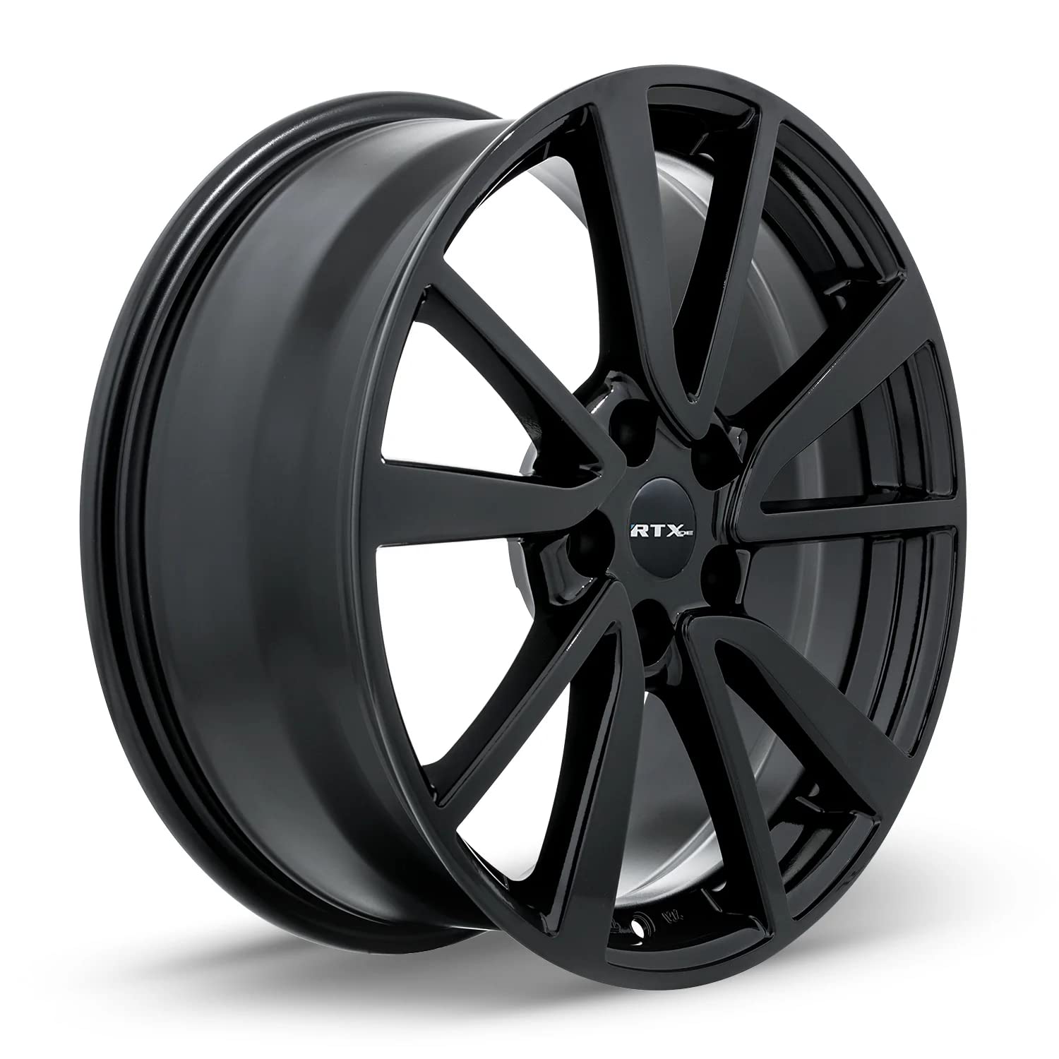ROGUE RTX Custom Wheel - 17x7, 35 Offset, 5x114.3 Bolt Pattern, 66.1mm Hub - Gloss Black Rim