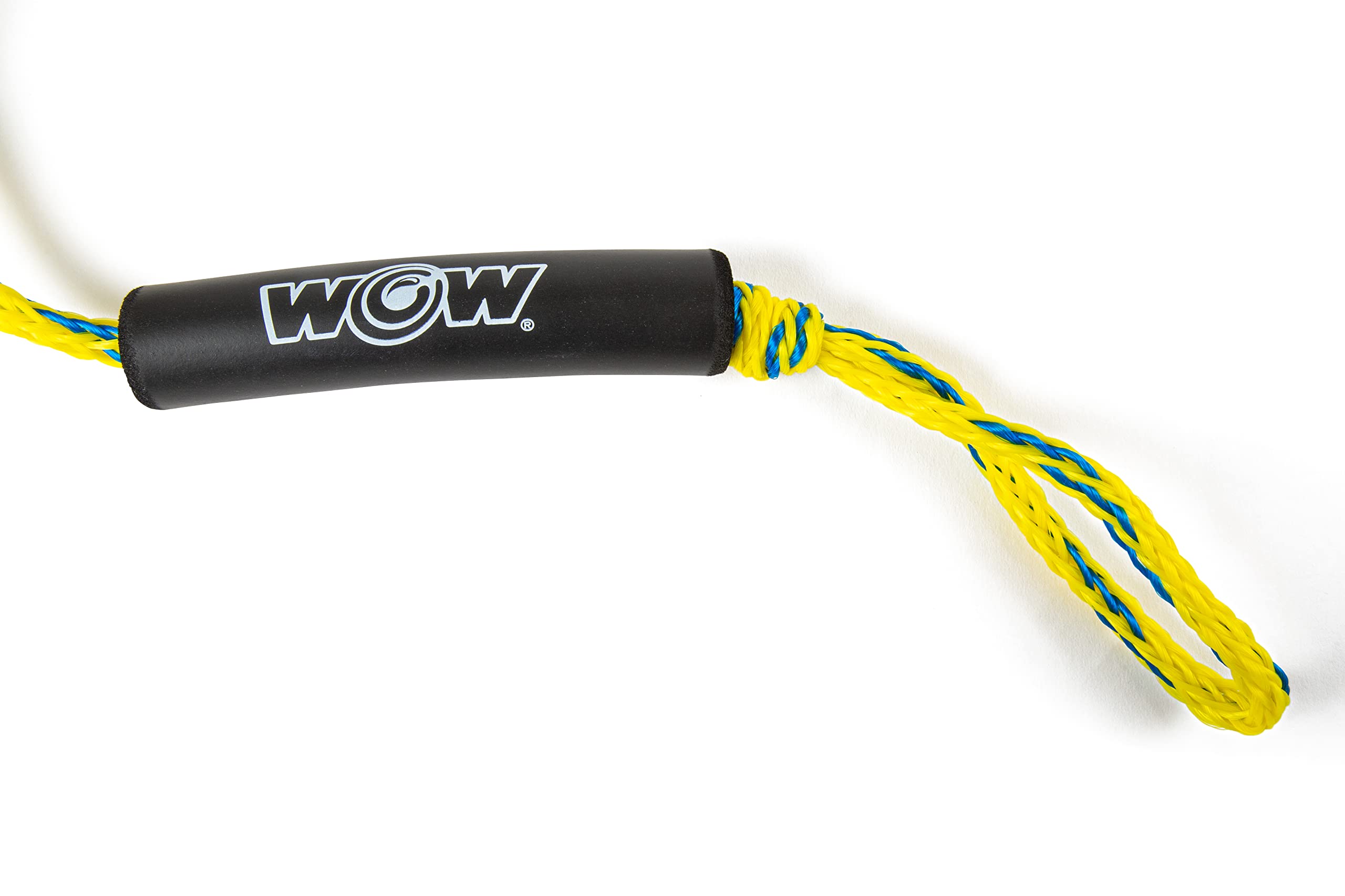WOW Sports - Tow Rope 2K for Deck Tube - 1-2 Riders - 60 ft - UV Treated - W/Floating Handle